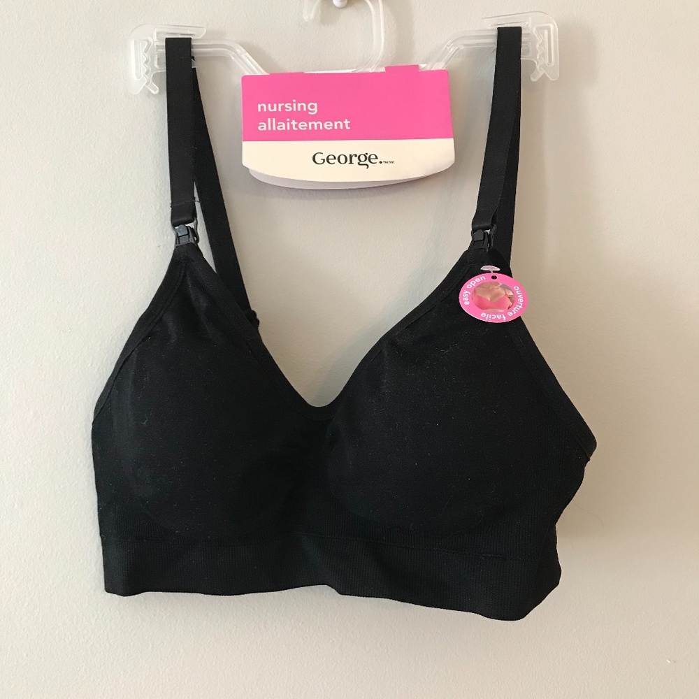 George Nursing Bra Black Medium